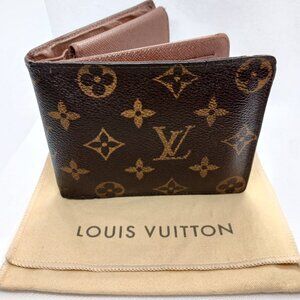Louis Vuitton Men's Monogram Multiple Wallet